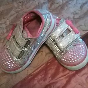 Skechers Twinkle toes size 7 toddler